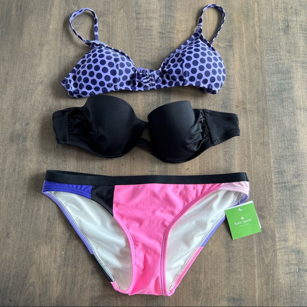 NWT Kate Spade bikini bottoms